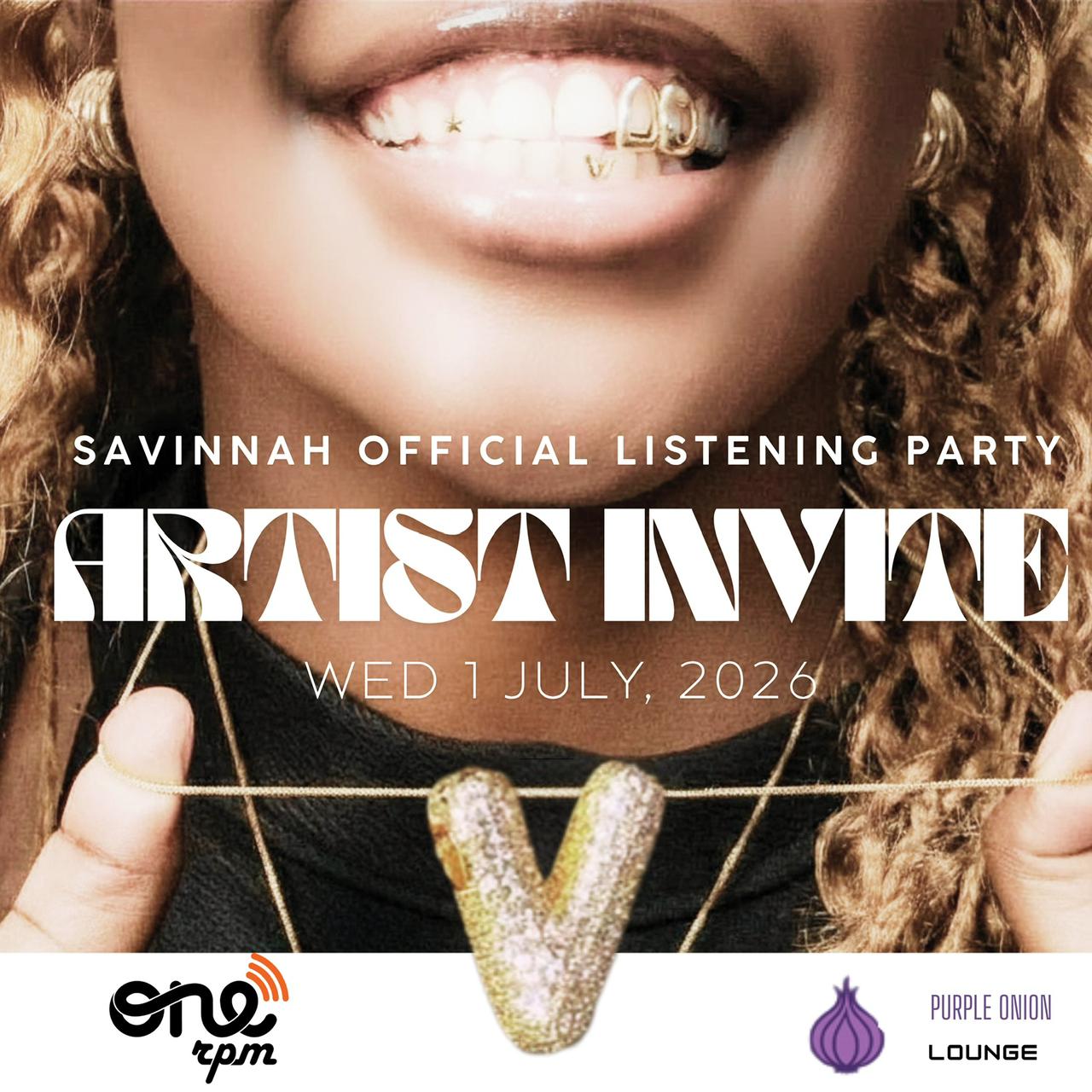 Savinnah x OneRPM V Listening Party